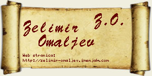Želimir Omaljev vizit kartica